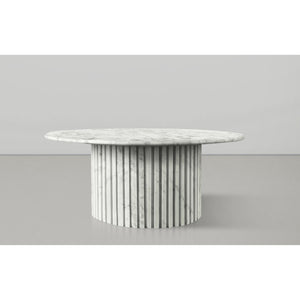 Meridian Genoa White Coffee Table