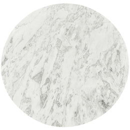 Meridian Genoa White Coffee Table