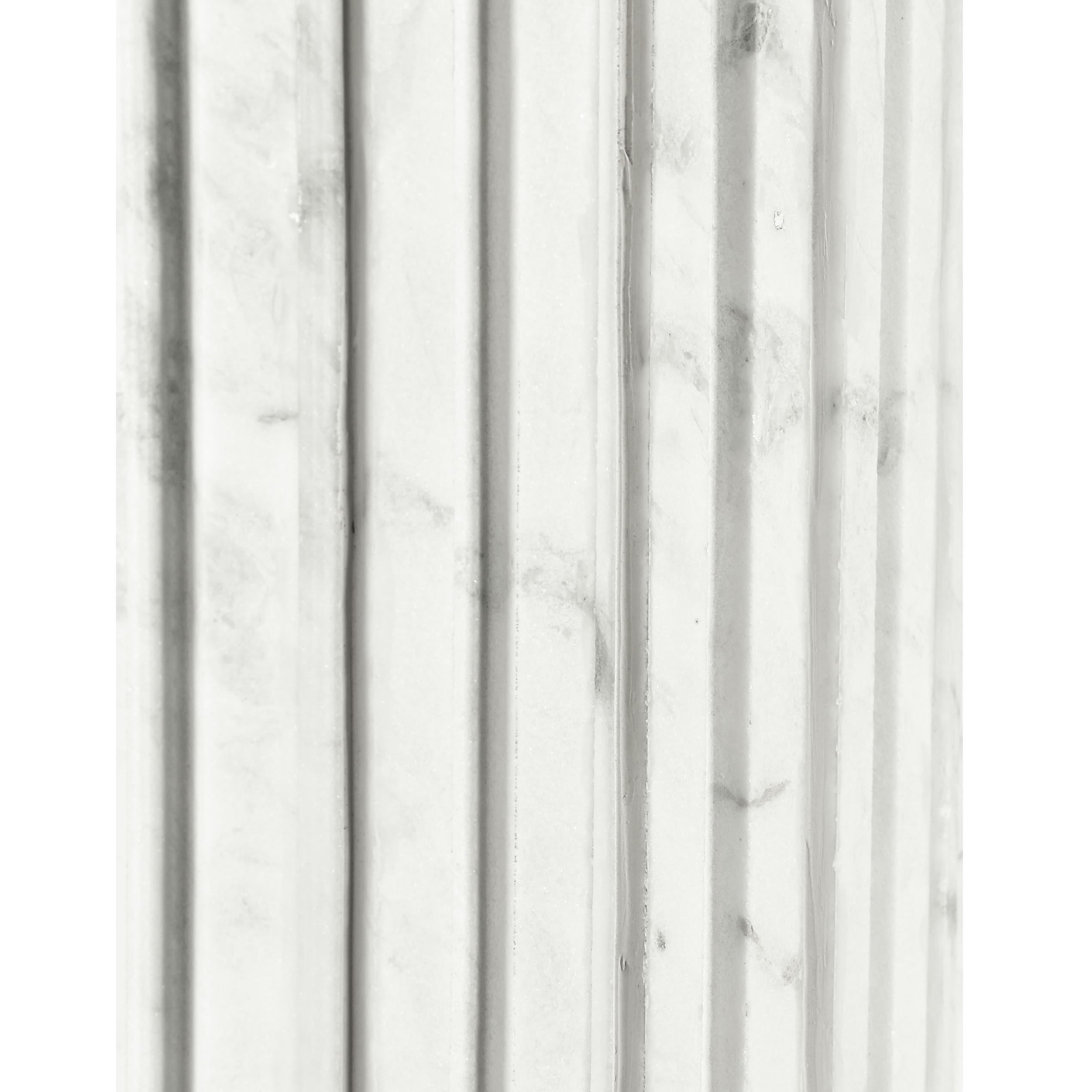 Meridian Genoa White Dining Table