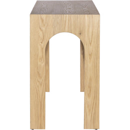 Meridian Arch Oak Console Table