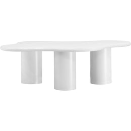 Meridian Romaine White Coffee Table
