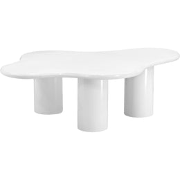 Meridian Romaine White Coffee Table