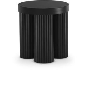 Meridian Rhodes Black End Table