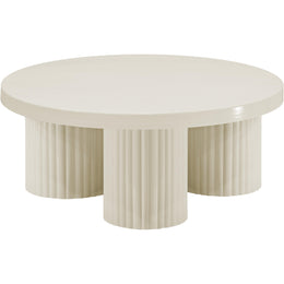 Meridian Rhodes Cream Coffee Table