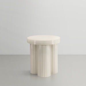 Meridian Rhodes Cream End Table