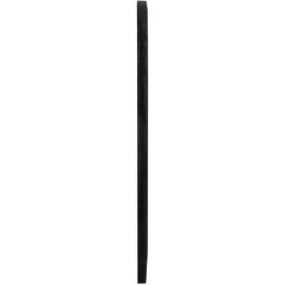 Meridian Fluted Black Mirror
