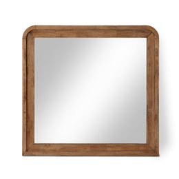 Meridian Fluted Walnut Mirror