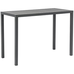 Meridian Maldives Outdoor Patio Rectangle Bar Table
