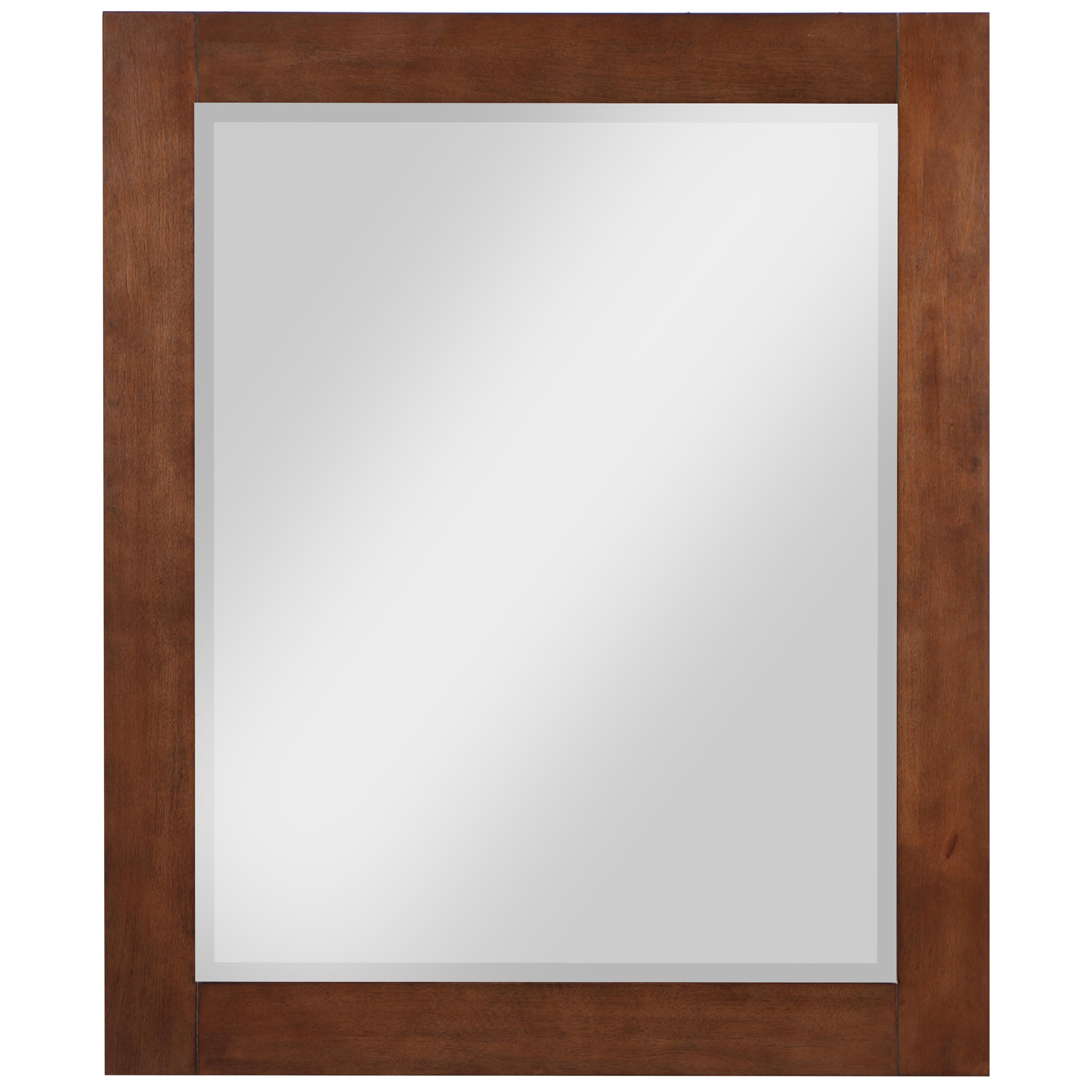 Meridian Monad Walnut Mirror