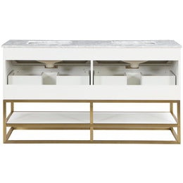 Meridian Monad White Bathroom Vanity