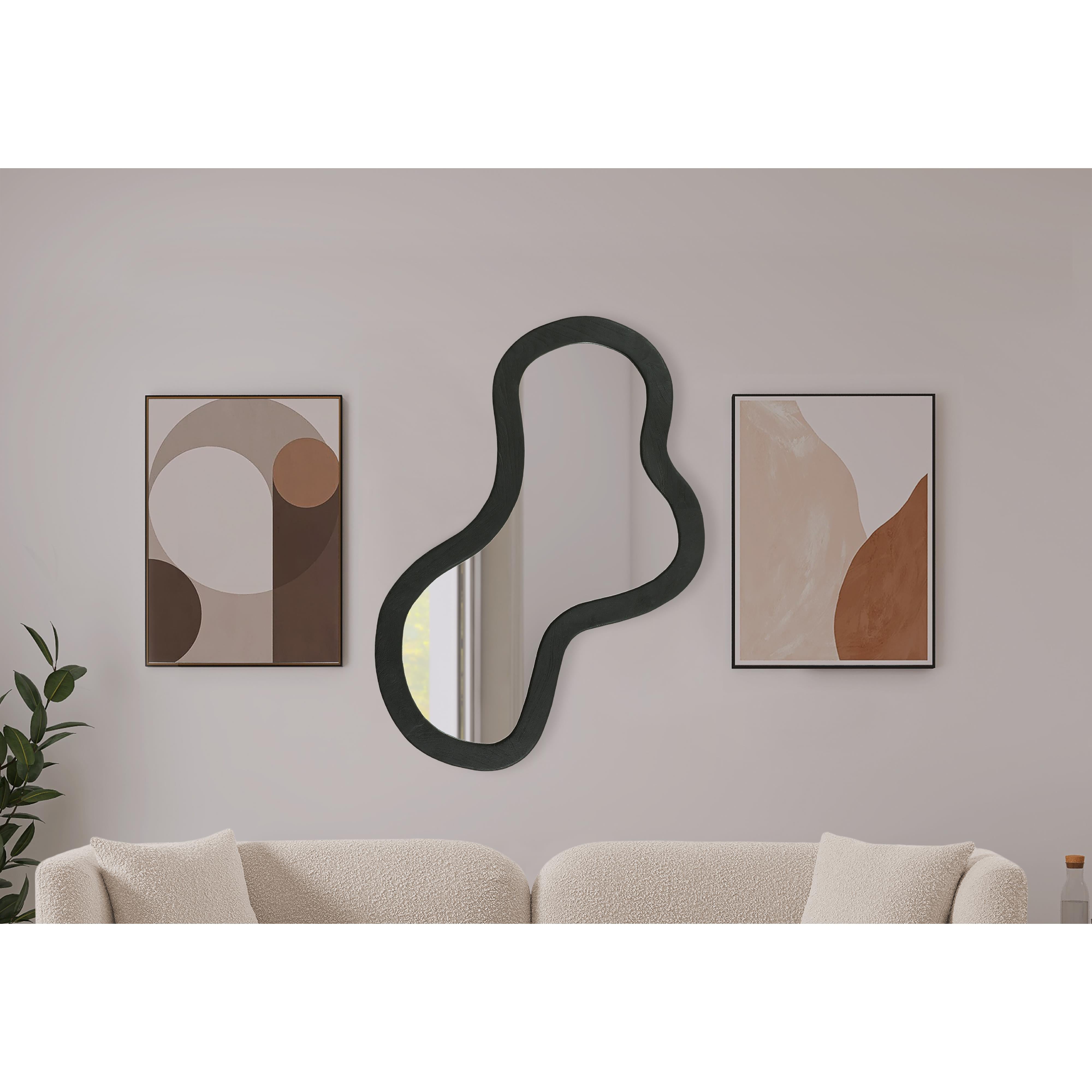 Meridian Oblique Black Mirror