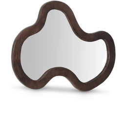 Meridian Oblique Brown Mirror