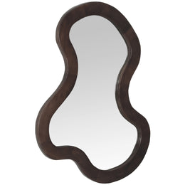 Meridian Oblique Brown Mirror