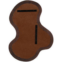 Meridian Oblique Brown Mirror