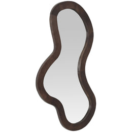 Meridian Oblique Brown Mirror