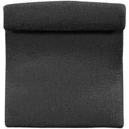Meridian Mulberry Black Boucle Fabric Accent Chair