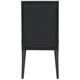 Meridian Bristol Black Vegan Leather Dining Chair