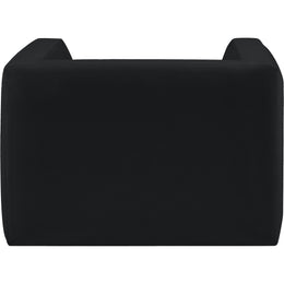 Meridian Henson Black Velvet Chair