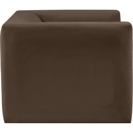 Meridian Henson Brown Velvet Chair