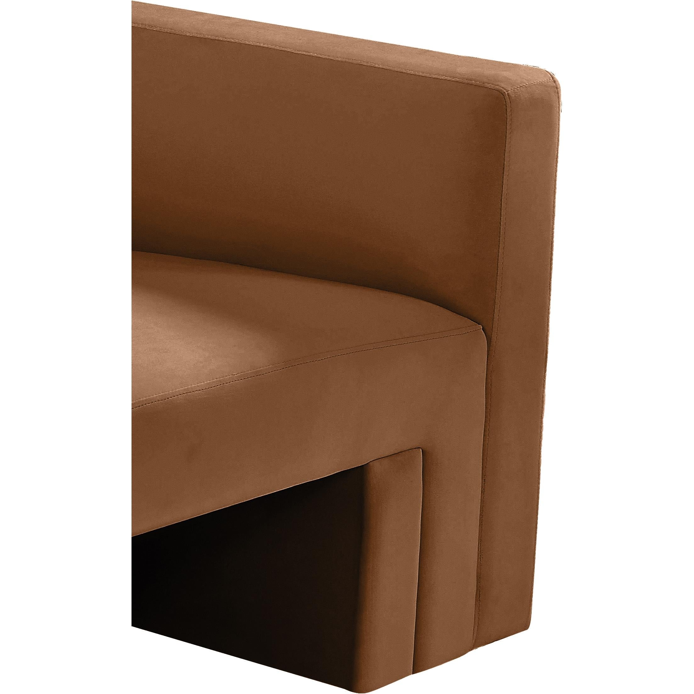 Meridian Henson Saddle Velvet Chair