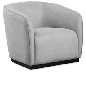 Meridian Mylah Grey Polyester Fabric Chair