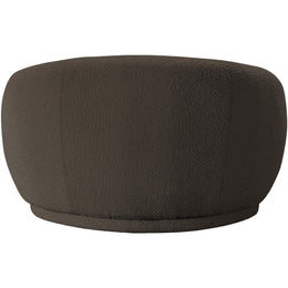 Meridian Hyde Brown Boucle Fabric Chair