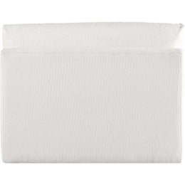 Meridian Ease Cream Polyester Fabric Armless