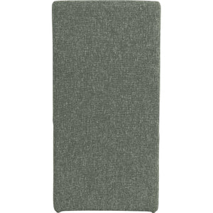 Meridian Benson Green Linen Textured Fabric Dining Chair