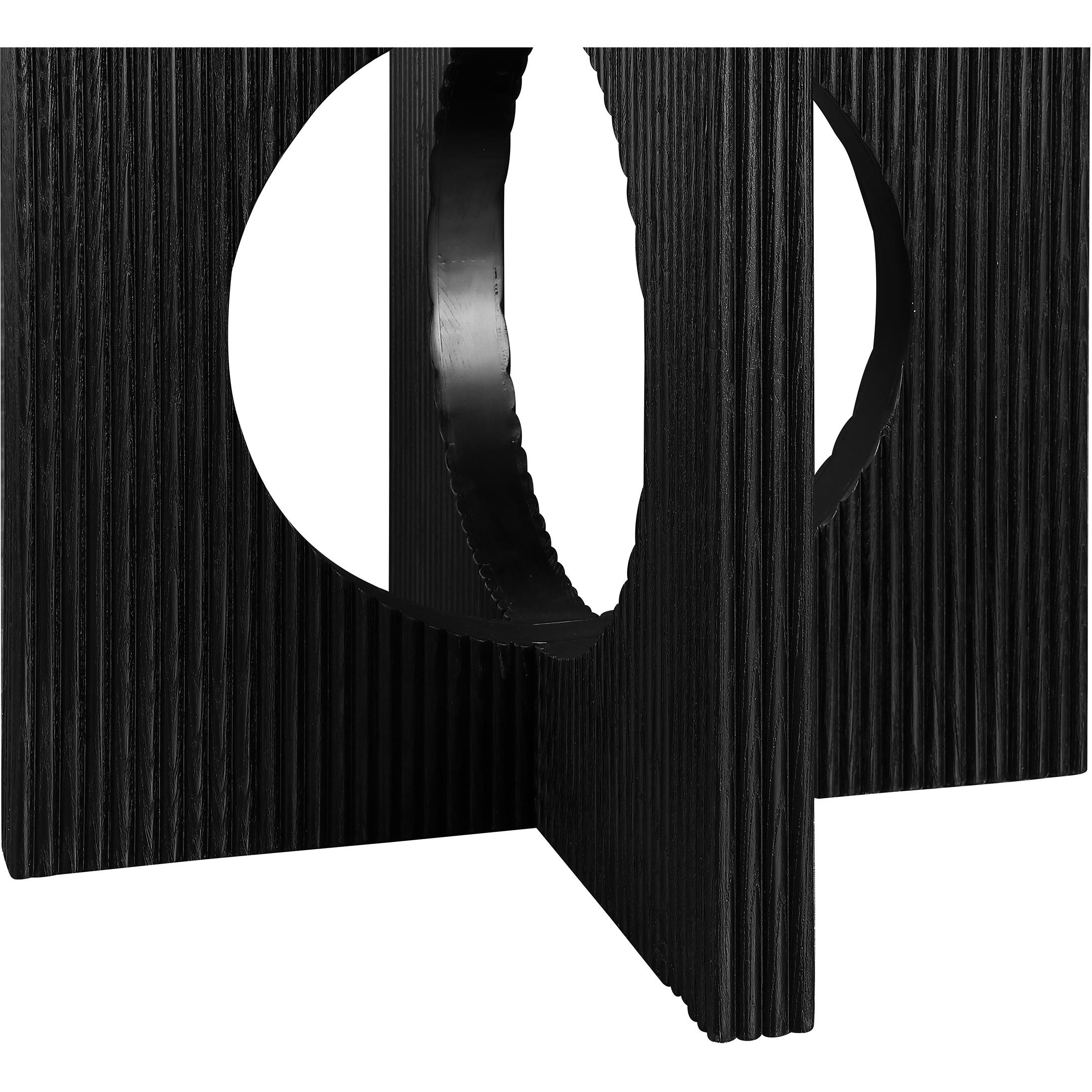 Meridian Rivas Black Dining Table