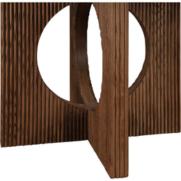 Meridian Rivas Walnut Dining Table