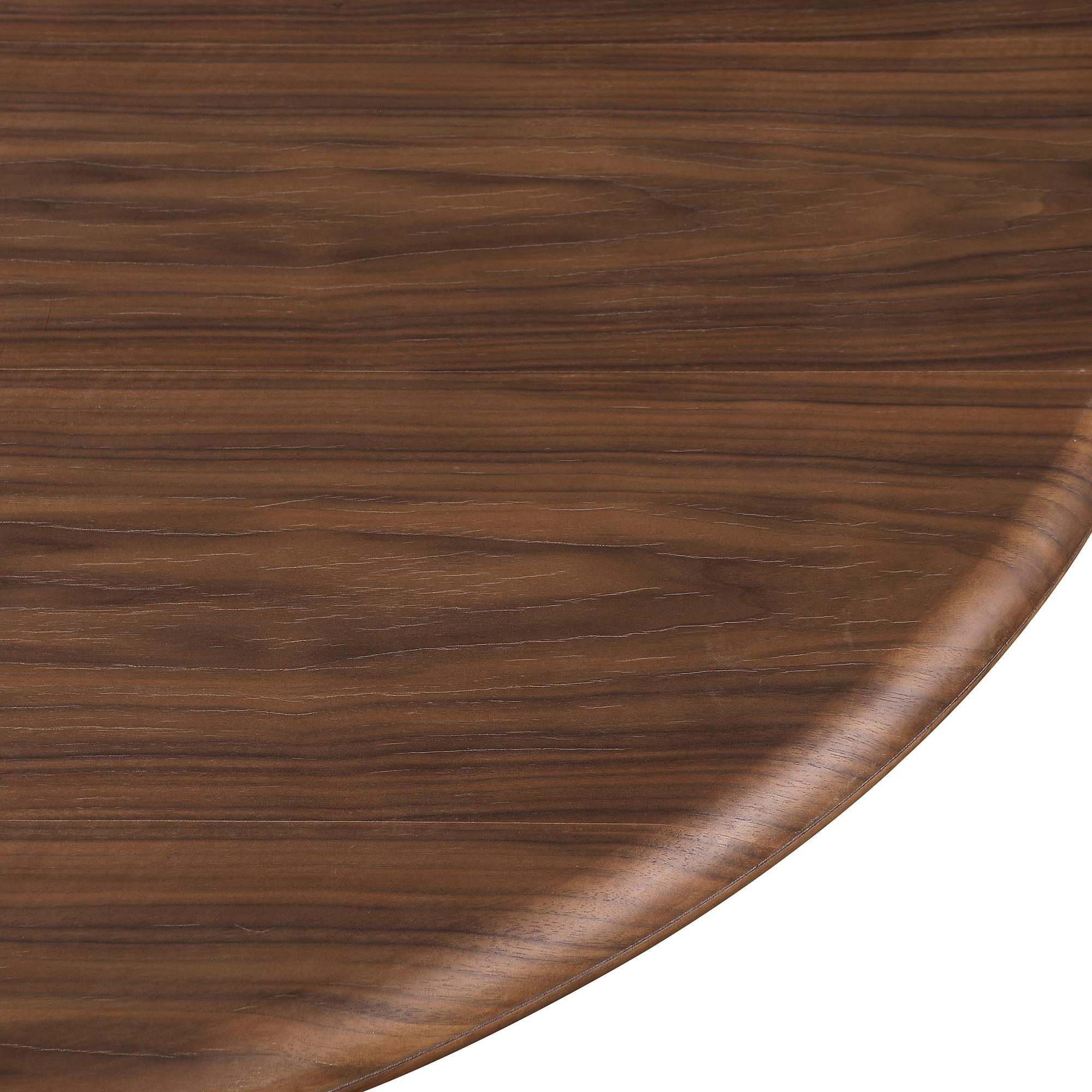 Meridian Rivas Walnut Dining Table