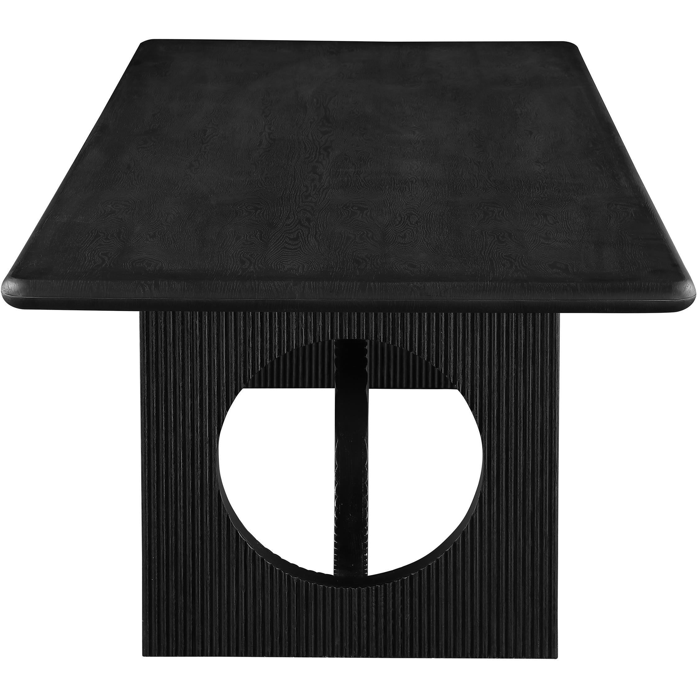 Meridian Rivas Black Dining Table