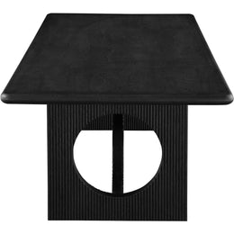 Meridian Rivas Black Dining Table