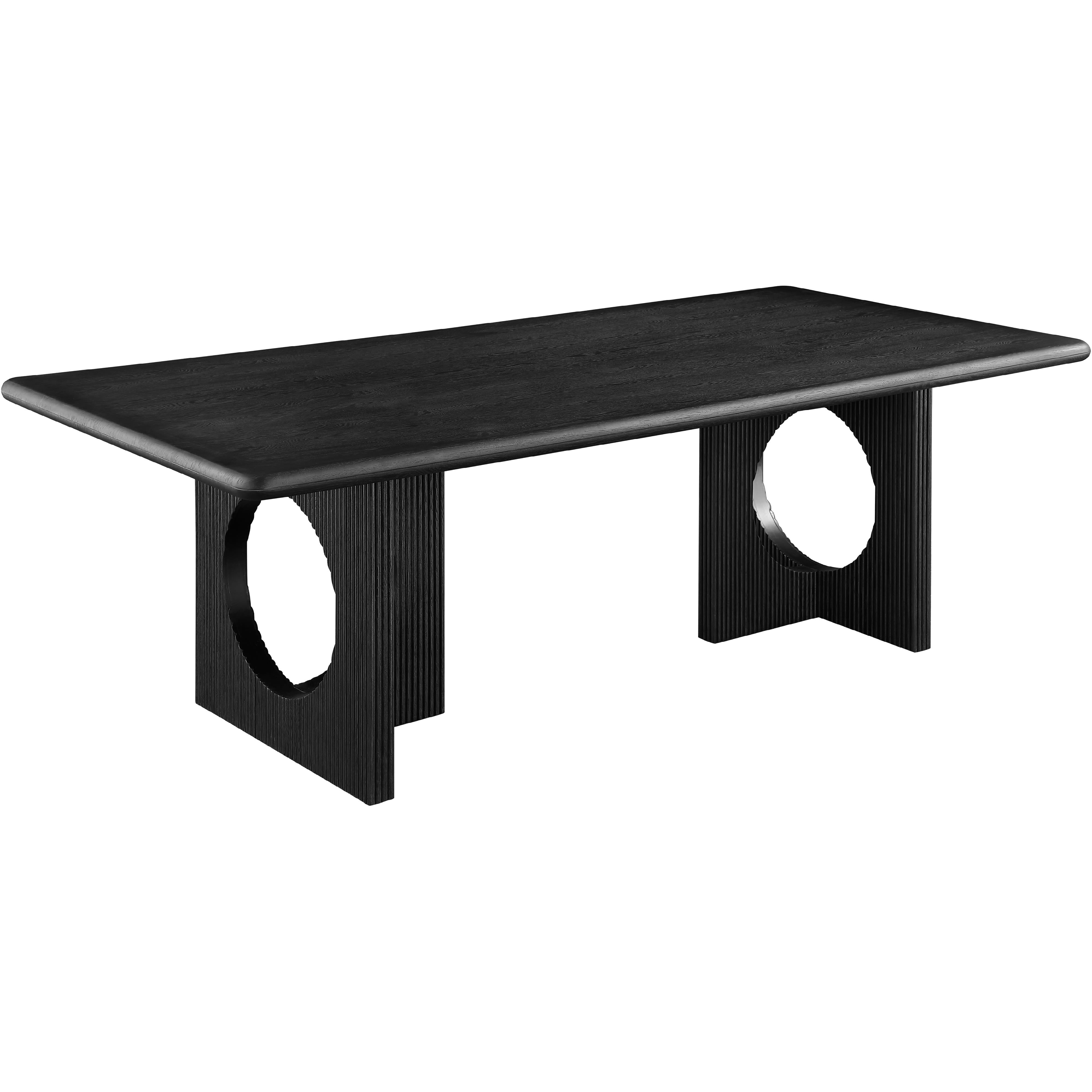 Meridian Rivas Black Dining Table
