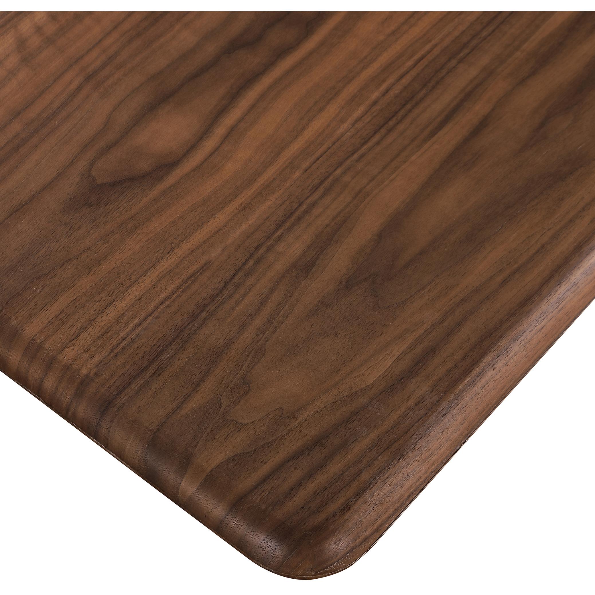 Meridian Rivas Walnut Dining Table