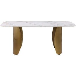 Meridian Niya White Dining Table