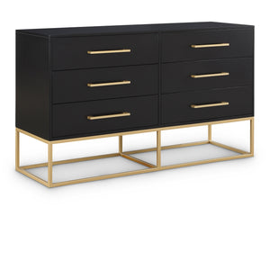 Meridian Maxine Black Dresser