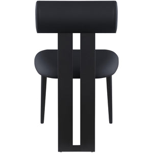 Meridian Dario Black Vegan Leather Dining Chair