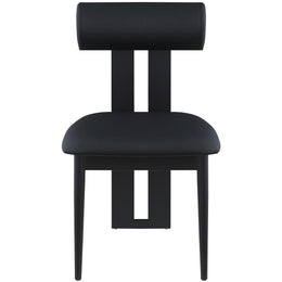 Meridian Dario Black Vegan Leather Dining Chair