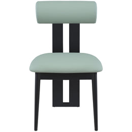 Meridian Dario Mint Vegan Leather Dining Chair