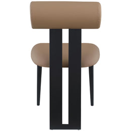 Meridian Dario Tan Vegan Leather Dining Chair
