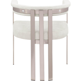 Meridian Marcello Stone Velvet Dining Chair