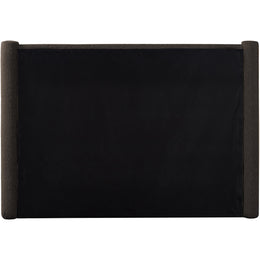 Meridian Elias Brown Boucle Fabric Full Bed