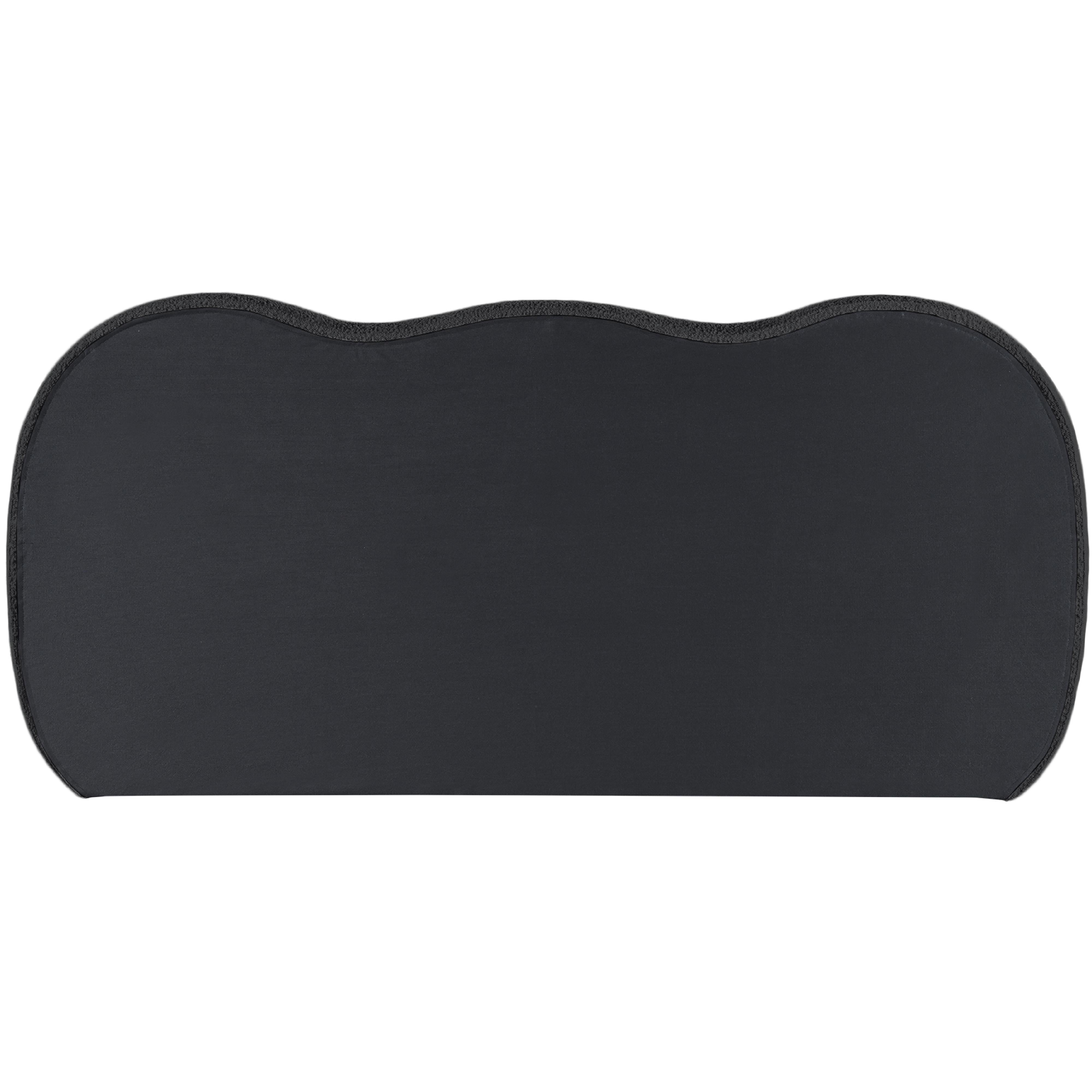 Meridian Hyde Black Boucle Fabric King Bed (3 Boxes)