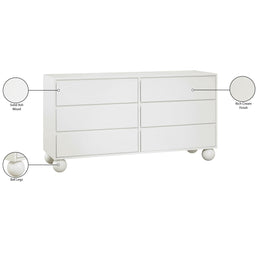 Meridian Kent Cream Dresser