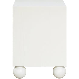 Meridian Kent Cream Night Stand