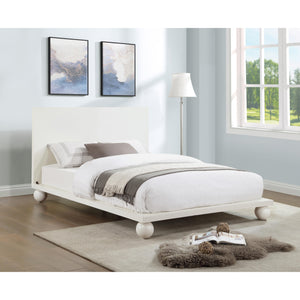 Meridian Kent Cream Queen Bed (3 Boxes)