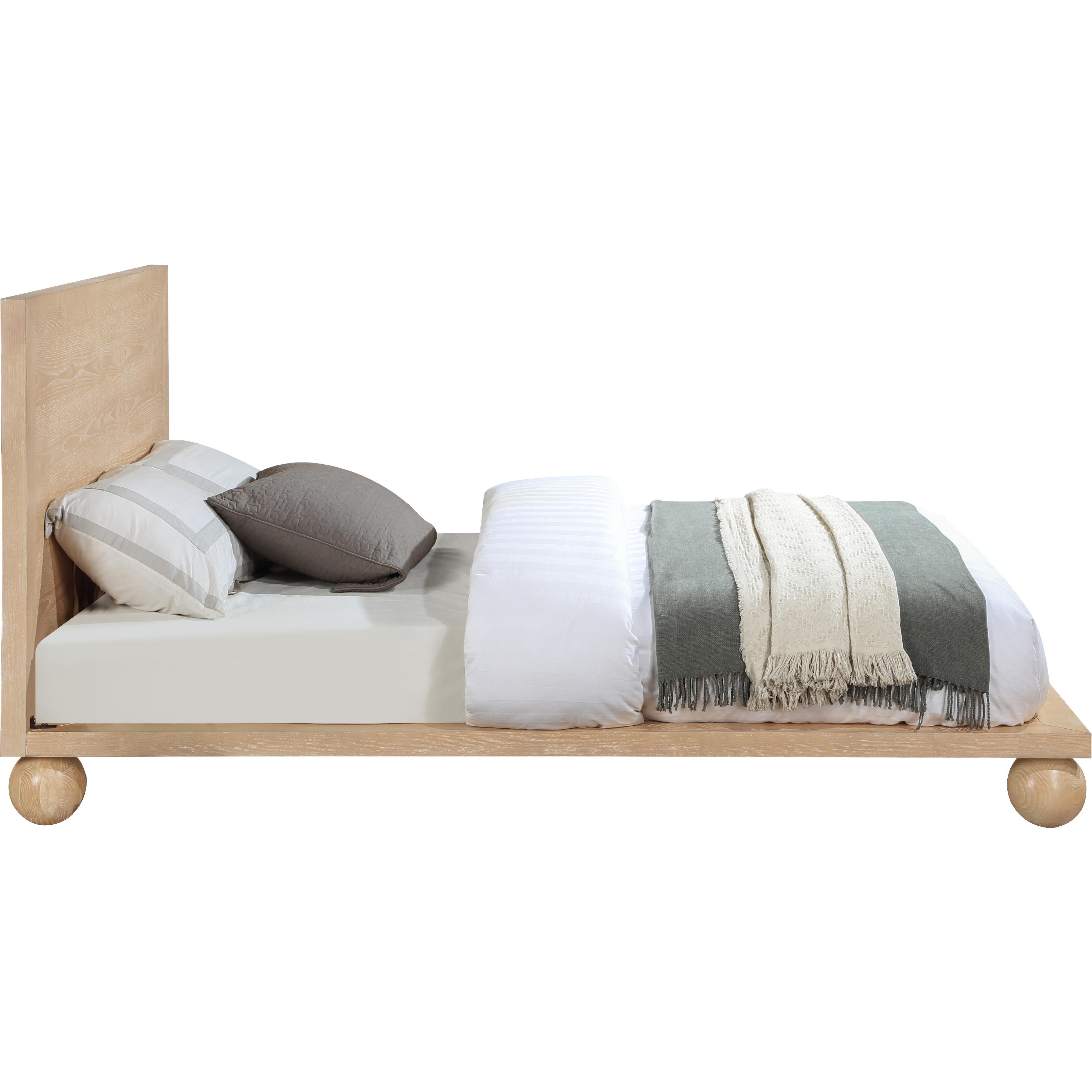 Meridian Kent Natural Queen Bed (3 Boxes)