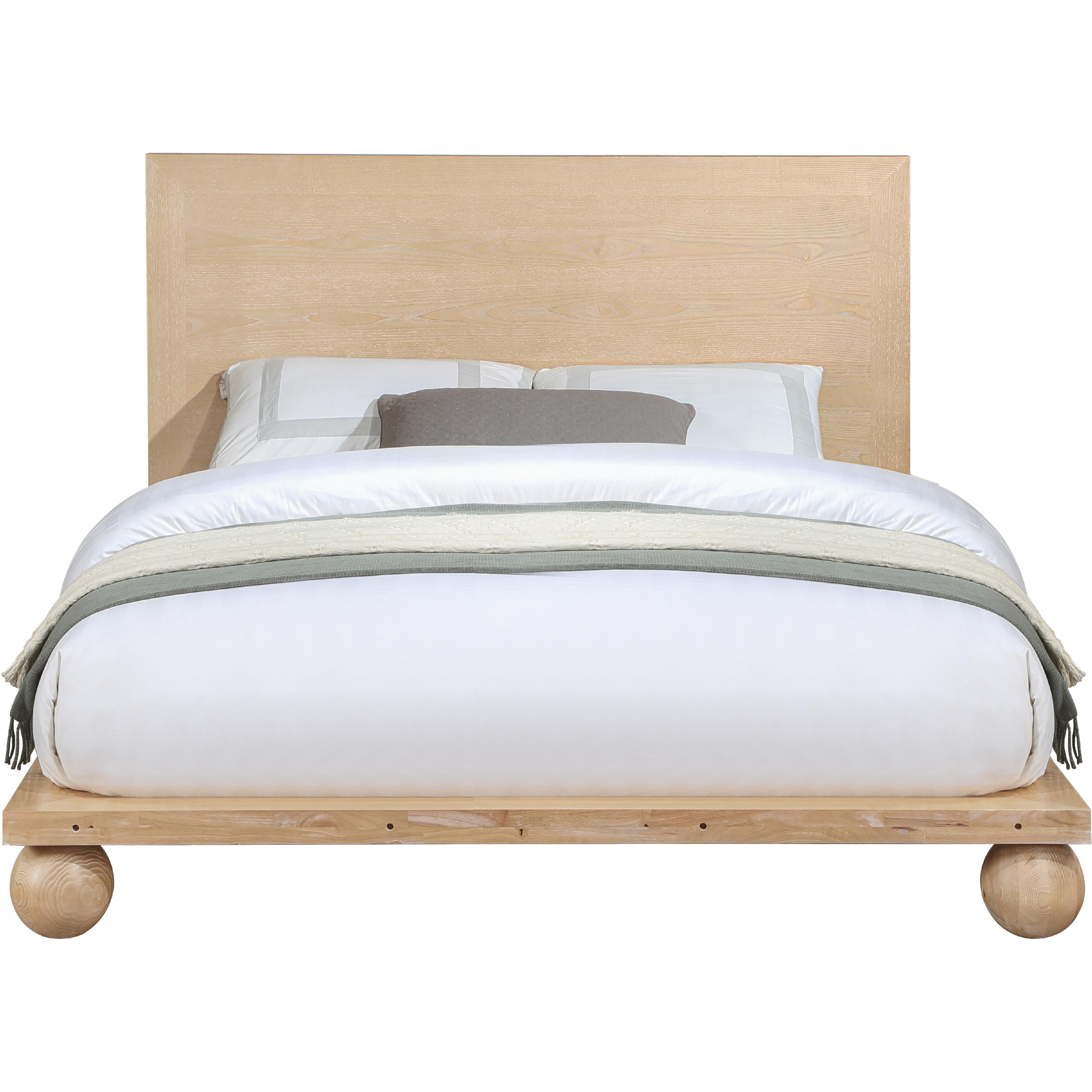 Meridian Kent Natural Queen Bed (3 Boxes)