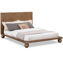 Meridian Kent Walnut Queen Bed (3 Boxes)